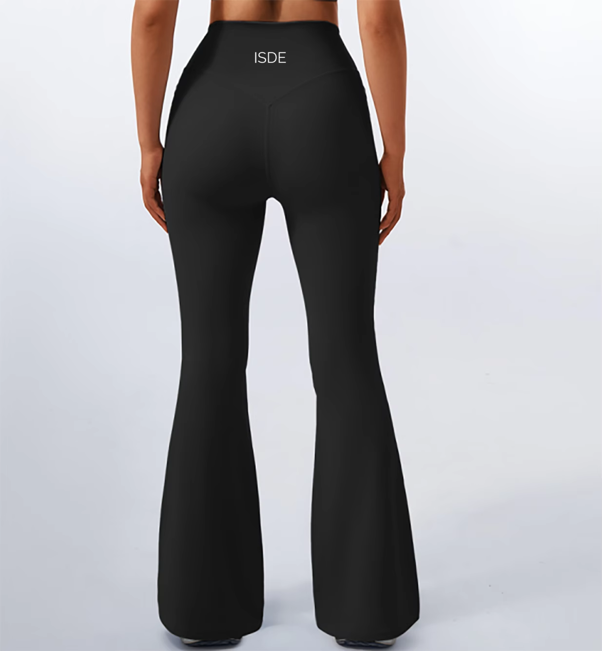 Black Flared Legging