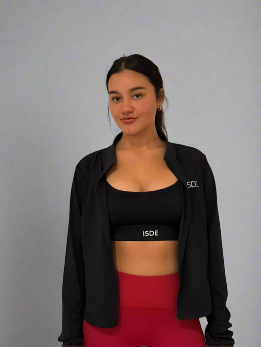 ISDE Zip Crop Jacket