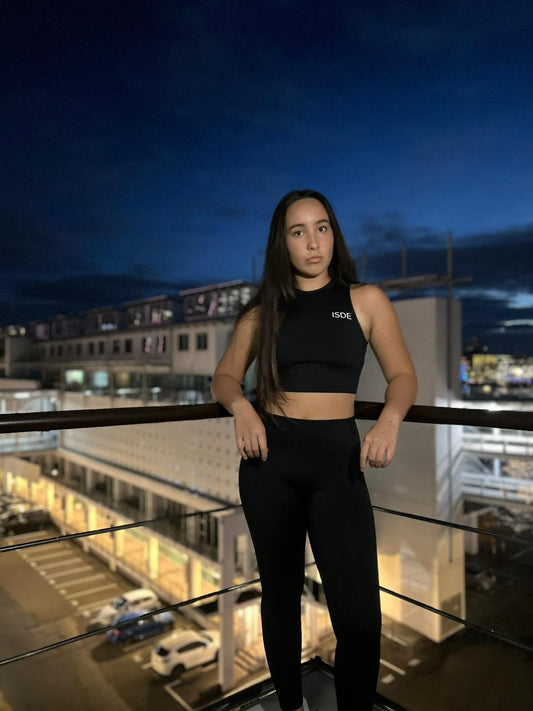 Black Ankle Length Leggings